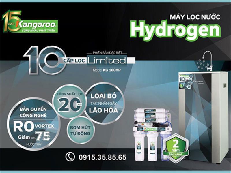 Khám phá Máy lọc nước Kangaroo Hydrogen thế hệ thứ 2