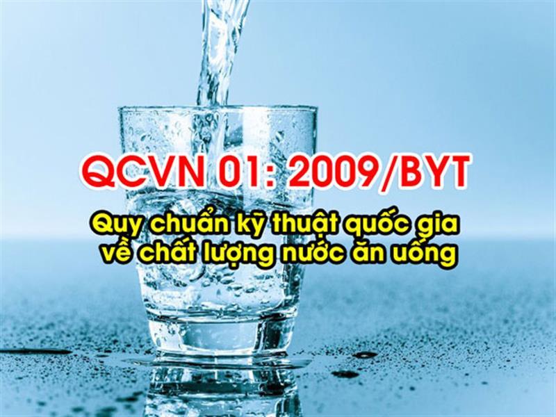 Quy chuẩn kỹ thuật quốc gia về chất lượng nước ăn uống